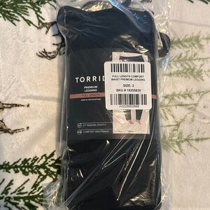 Torrid Black Premium Leggings